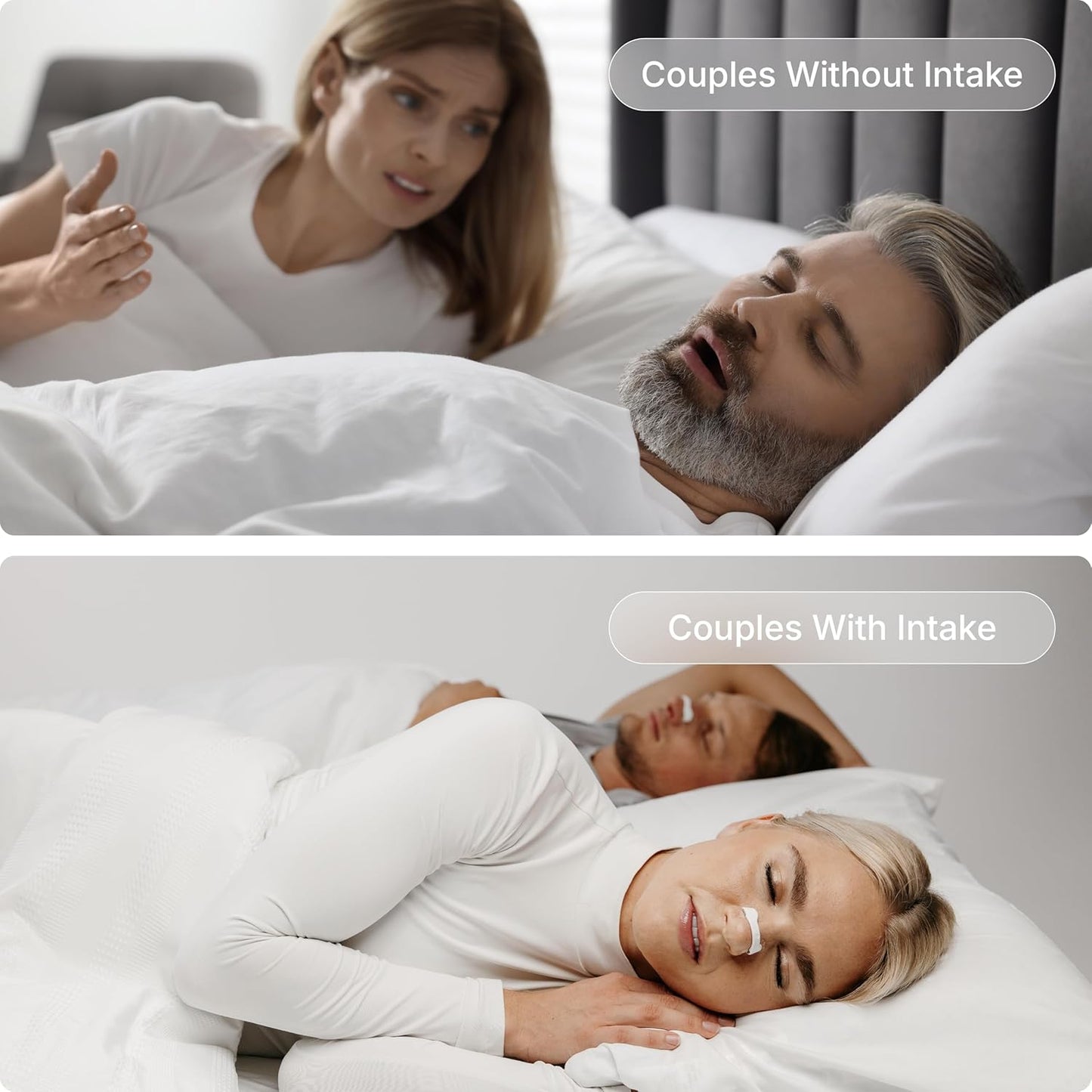 Breathing Nasal Strip Starter Kit (15 Count, Black) - Boost Oxygen , Reduce Snoring, Improve Sleep Quality - Sweat Resistant, Skin Safe Nasal Strips - Extra Strength Snoring Solution