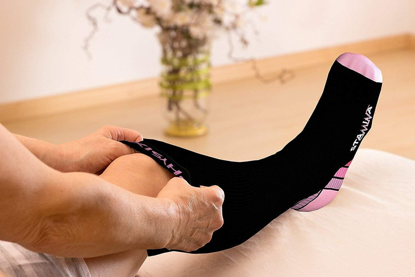 Physix Gear Compression Socks 20-30 Mmhg - Men & Women - Running, Nurses, Shin Splints, Flight, Travel