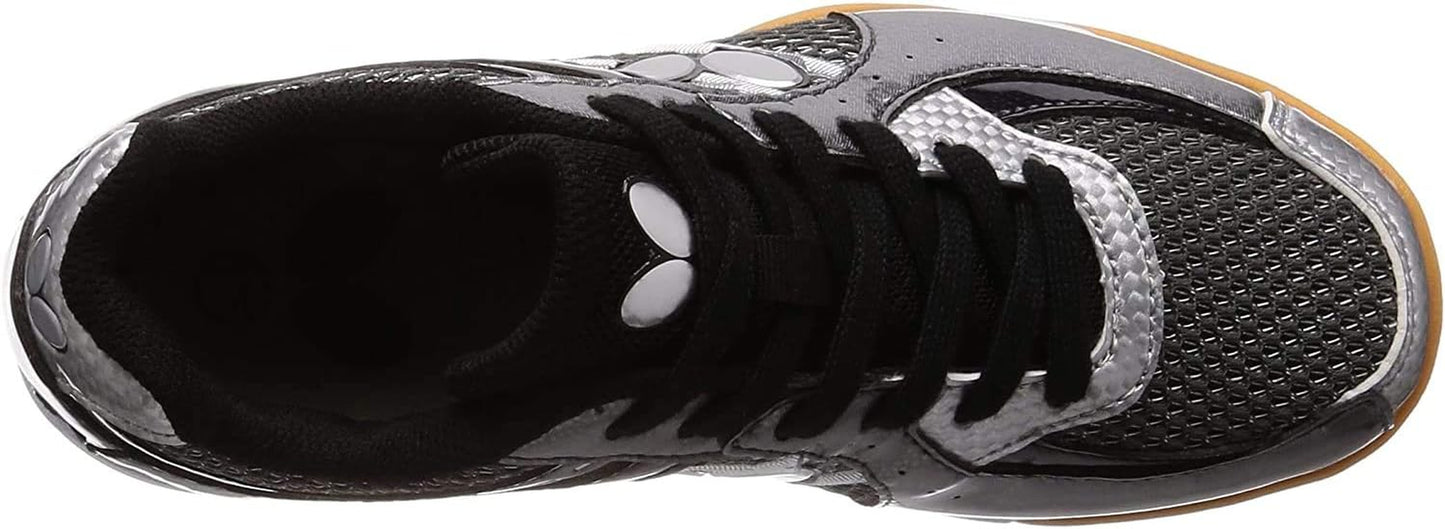 Lezoline Sal Table Tennis Shoes - Lezoline Sal - Grey, Lime, Pink, or White - Sizes 4.5-12 - Tournament Quality Ping Pong Shoes,