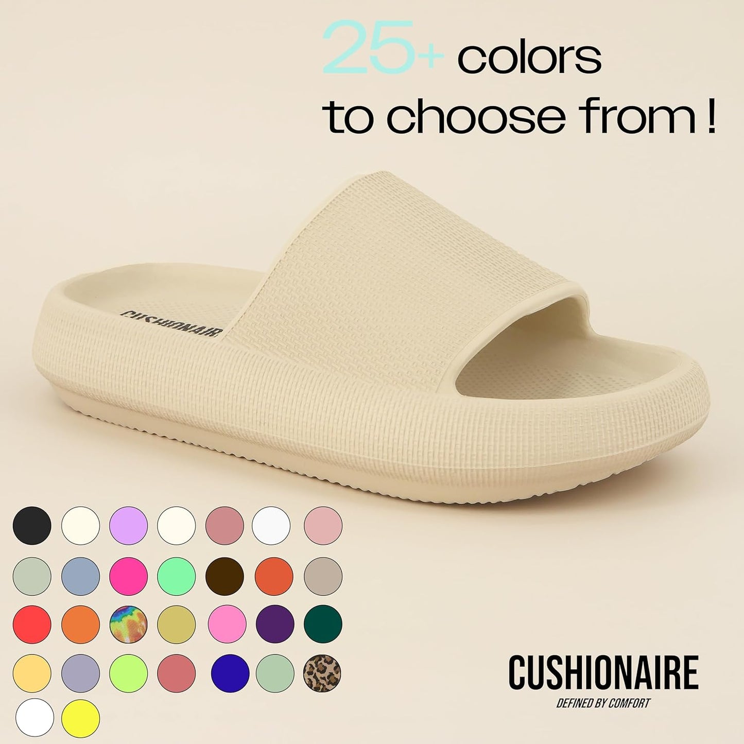 Women'S Feather Cloud Recovery Slide Sandals with +Comfort