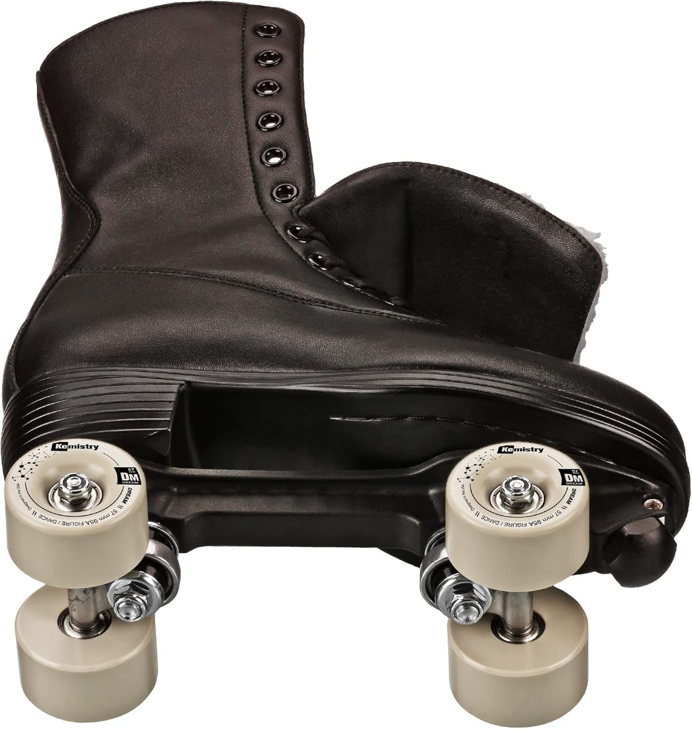 Elite Omni Artistic Rhythm Hightop Roller Skates Black Size M08/W09