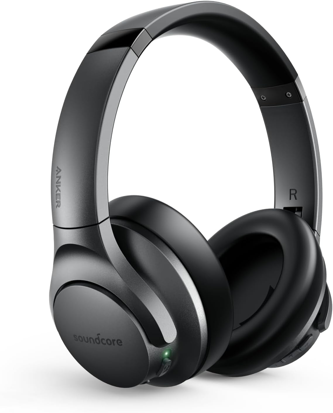 Life Q20 Hybrid Active Noise Cancelling Headphones, Wireless over Ear Bluetooth Headphones, 60H Playtime, Hi-Res Audio, Deep Bass, Memory Foam Ear Cups, Travel, Office