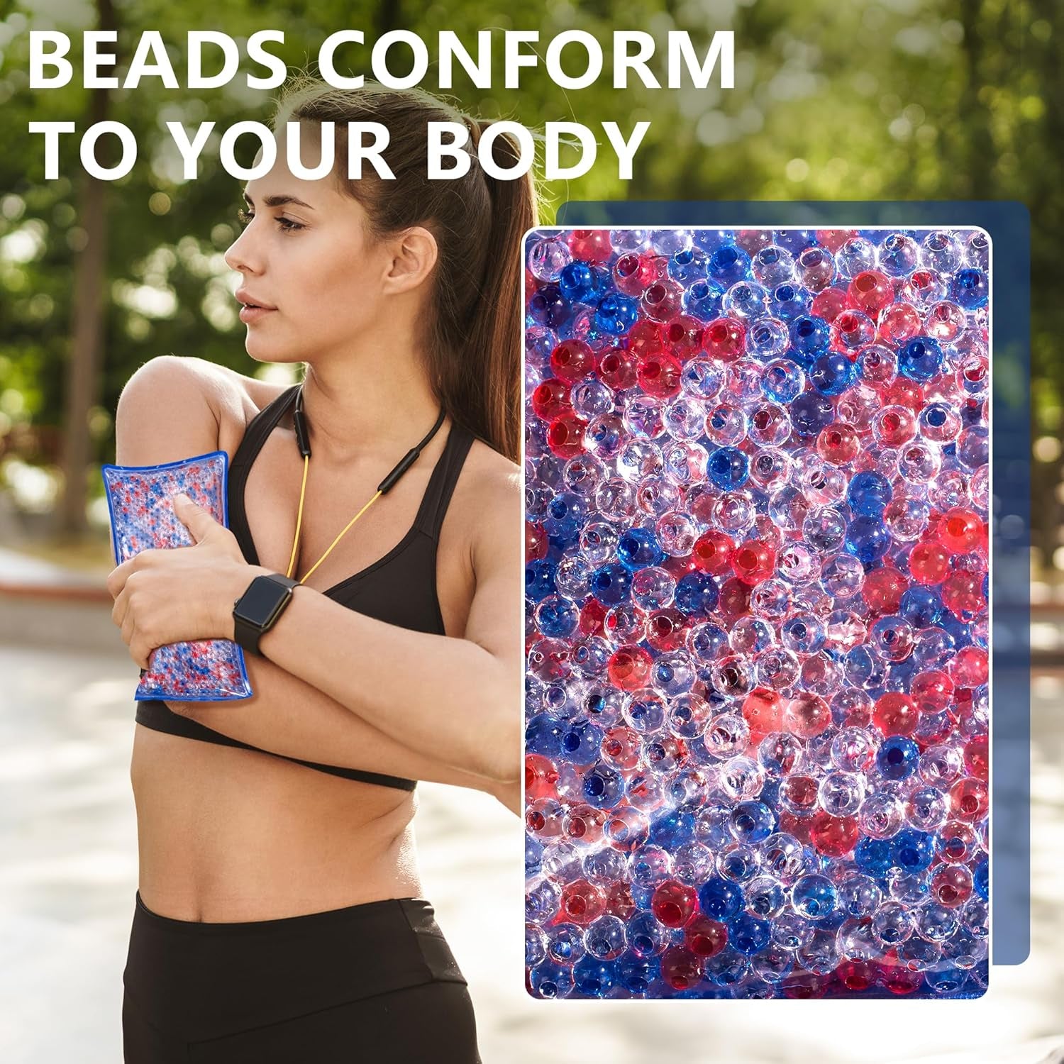 Hot/Cold Reusable Gel Bead Pack