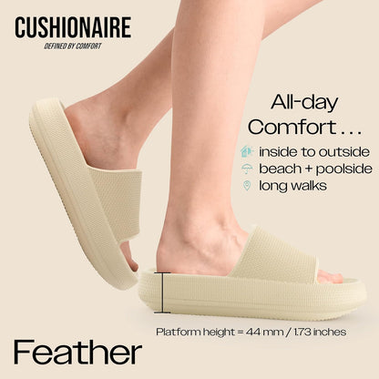 Women'S Feather Cloud Recovery Slide Sandals with +Comfort
