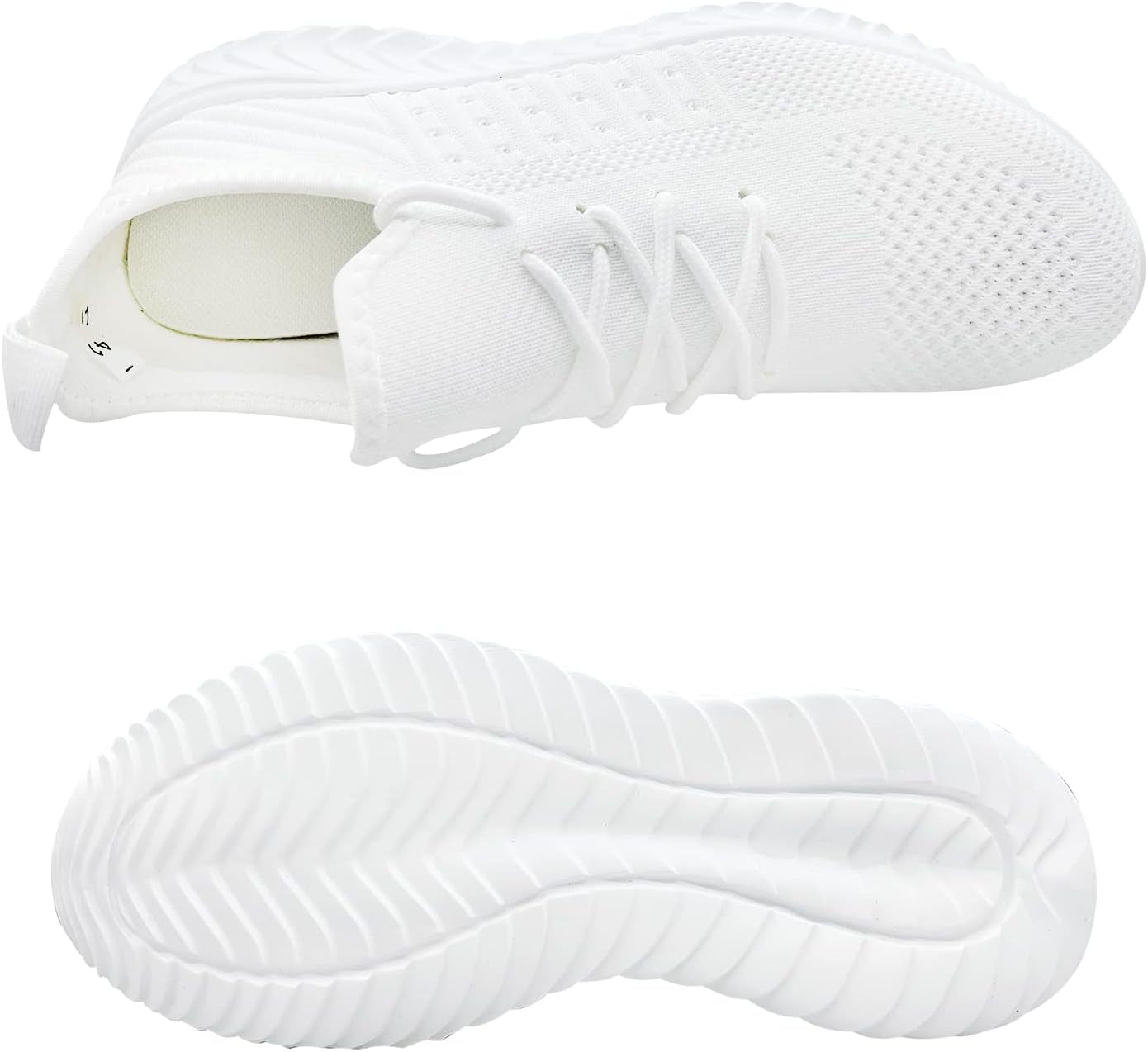 Mens Walking Shoes Mesh Sneakers Road Running Shoes Tennis Trainers Slip-On Athletic Lightweight Breathable Outdoor Shoe
