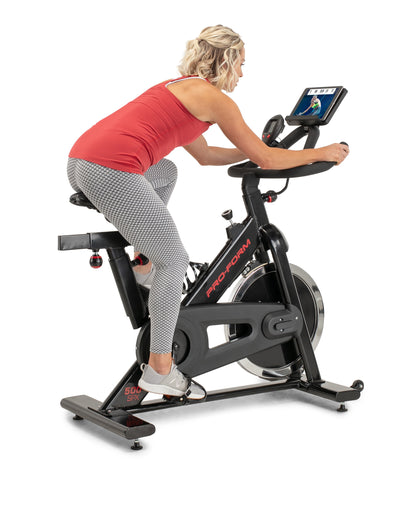 Rev Up Your Workout with the 500 SPX Indoor Cycle Featuring an Adjustable Racing Seat!