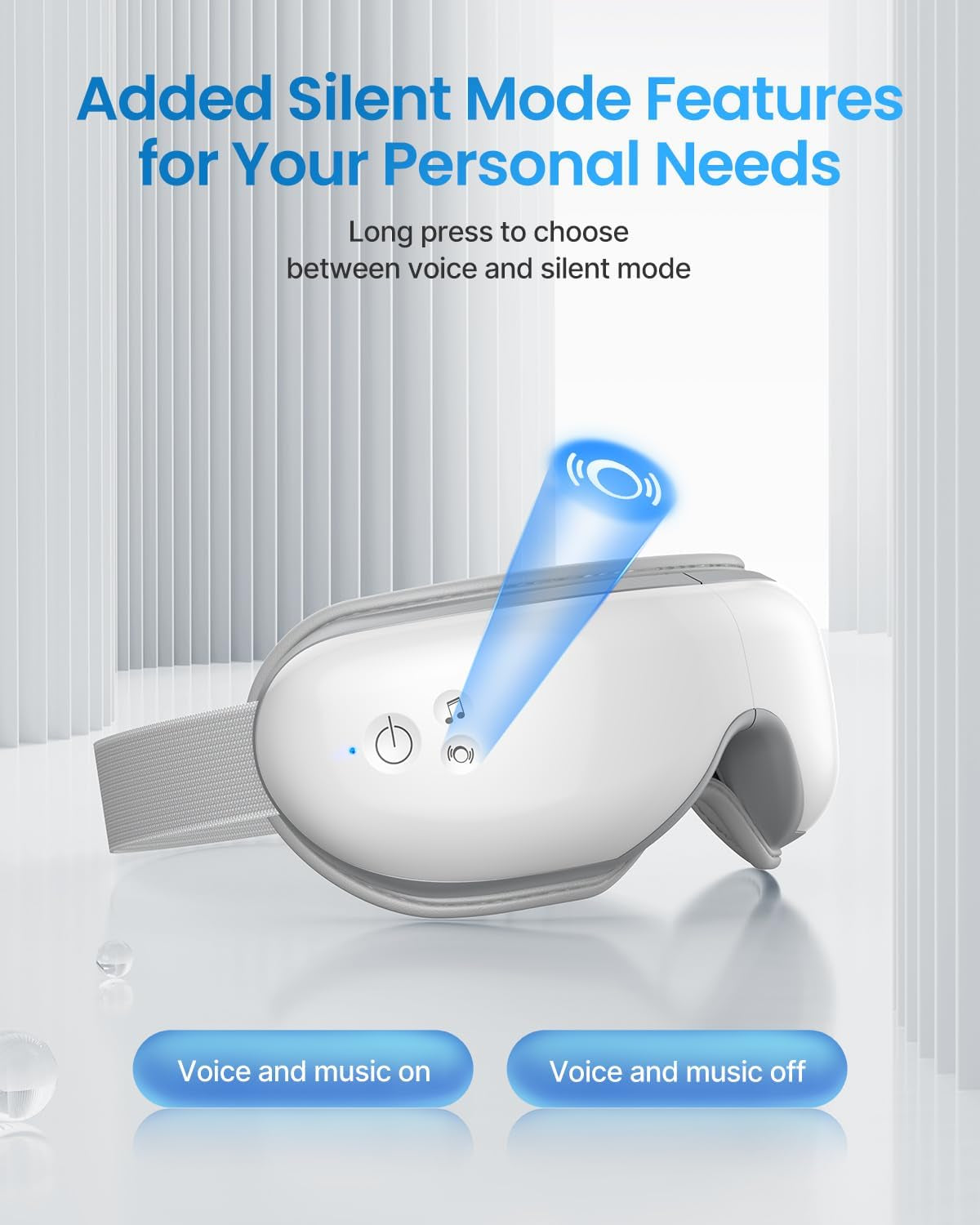Valentines Day Gifts for Women/Men, Eyeris 1 Eye Massager with Heat, Birthday Gifts for Mom, FSA HSA Eye Care Gifts for Him/Her, Sleep Eye Mask for Relax Eye, Reduce Eye Strain