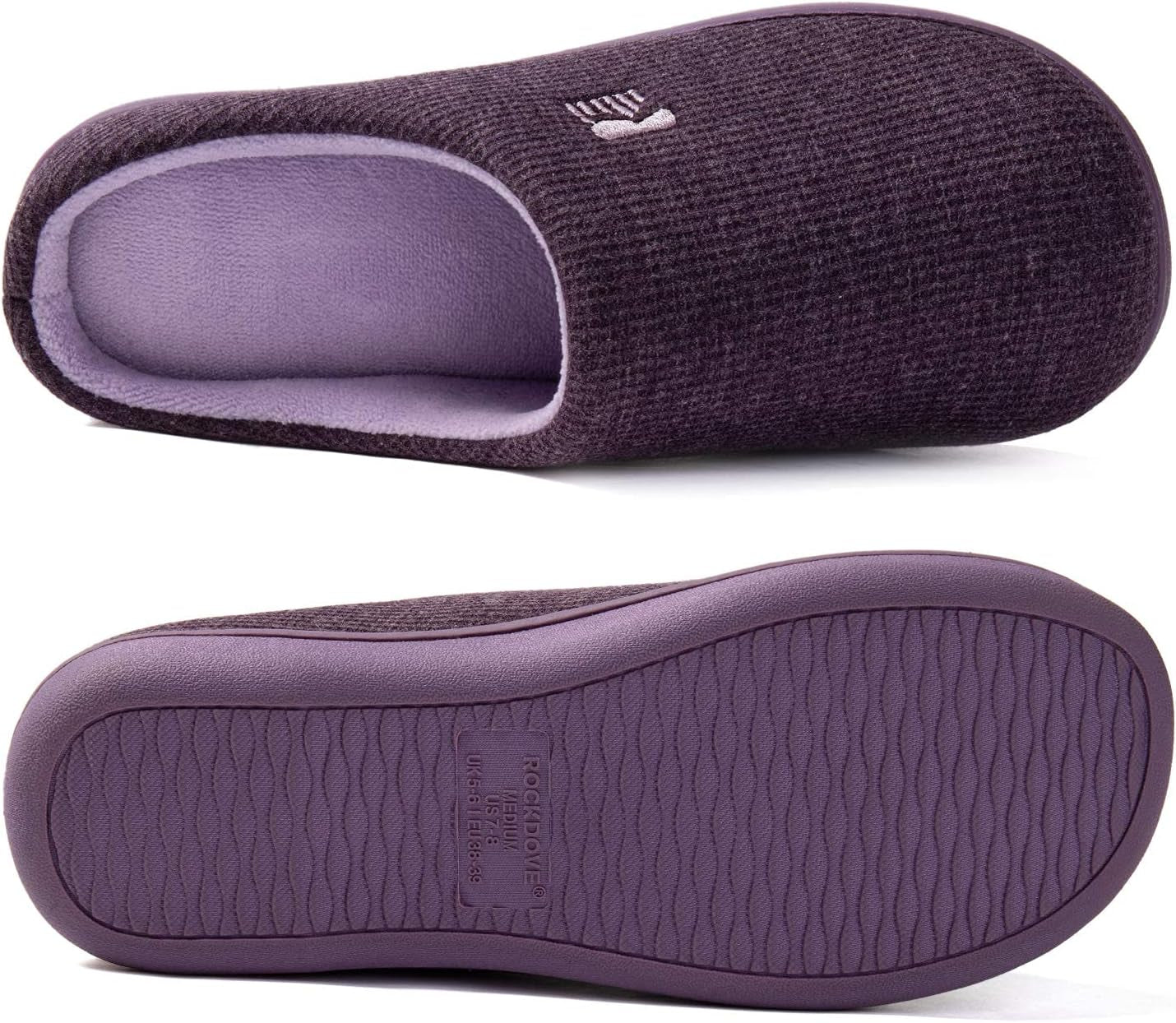 Women'S Original Two-Tone Memory Foam Slipper