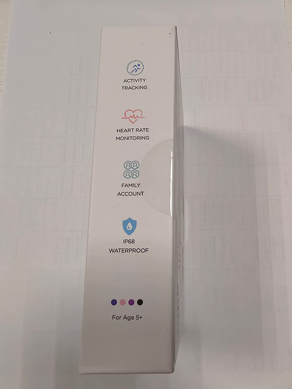 Vigor 2 Kids Fitness Tracker Watch for Girls Boys Ages 5-12, IP68 Waterproof, Activity Tracker, Pedometer, Heart Rate Sleep Monitor, Calorie Step Counter Watch