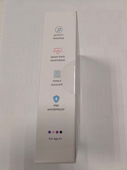 Vigor 2 Kids Fitness Tracker Watch for Girls Boys Ages 5-12, IP68 Waterproof, Activity Tracker, Pedometer, Heart Rate Sleep Monitor, Calorie Step Counter Watch