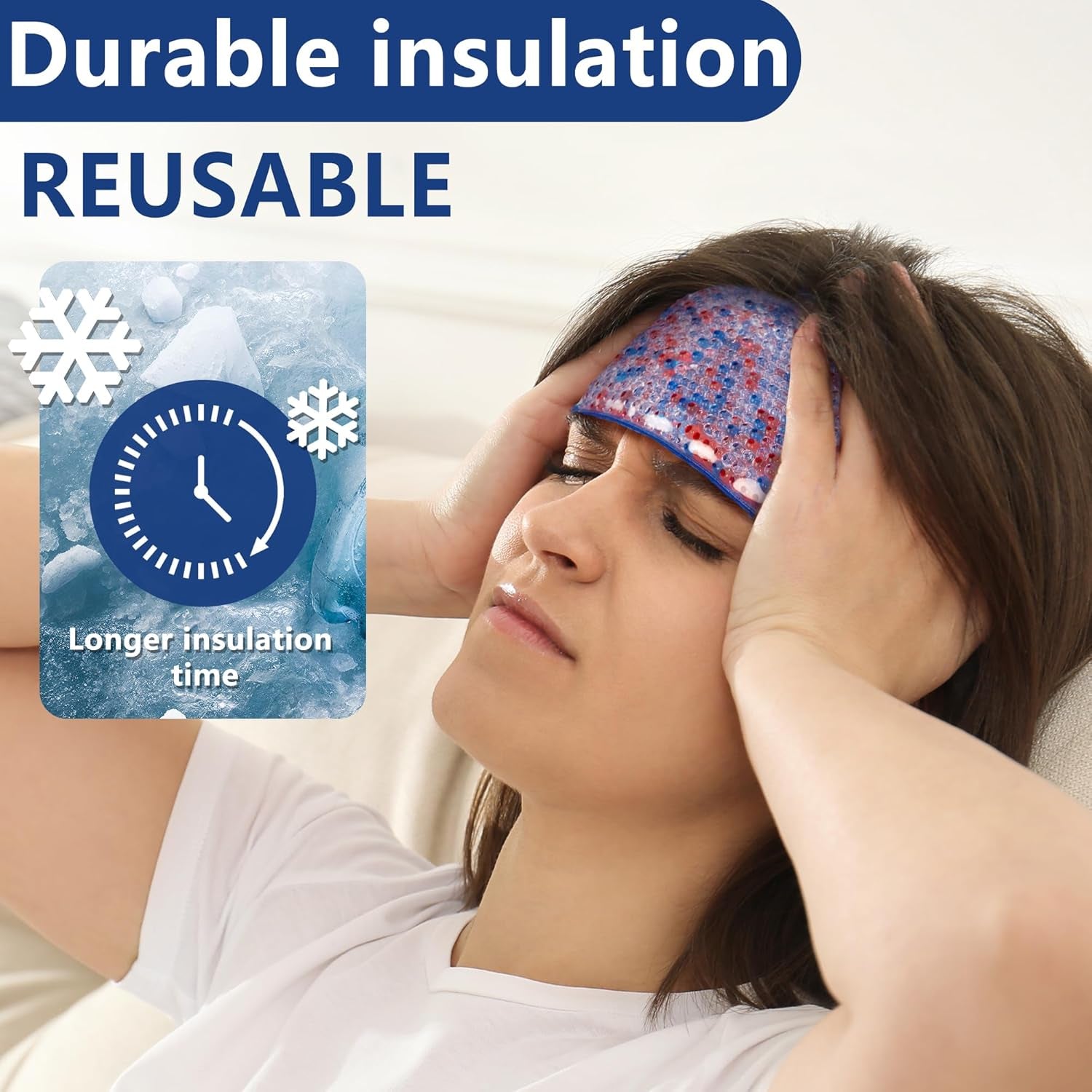Hot/Cold Reusable Gel Bead Pack