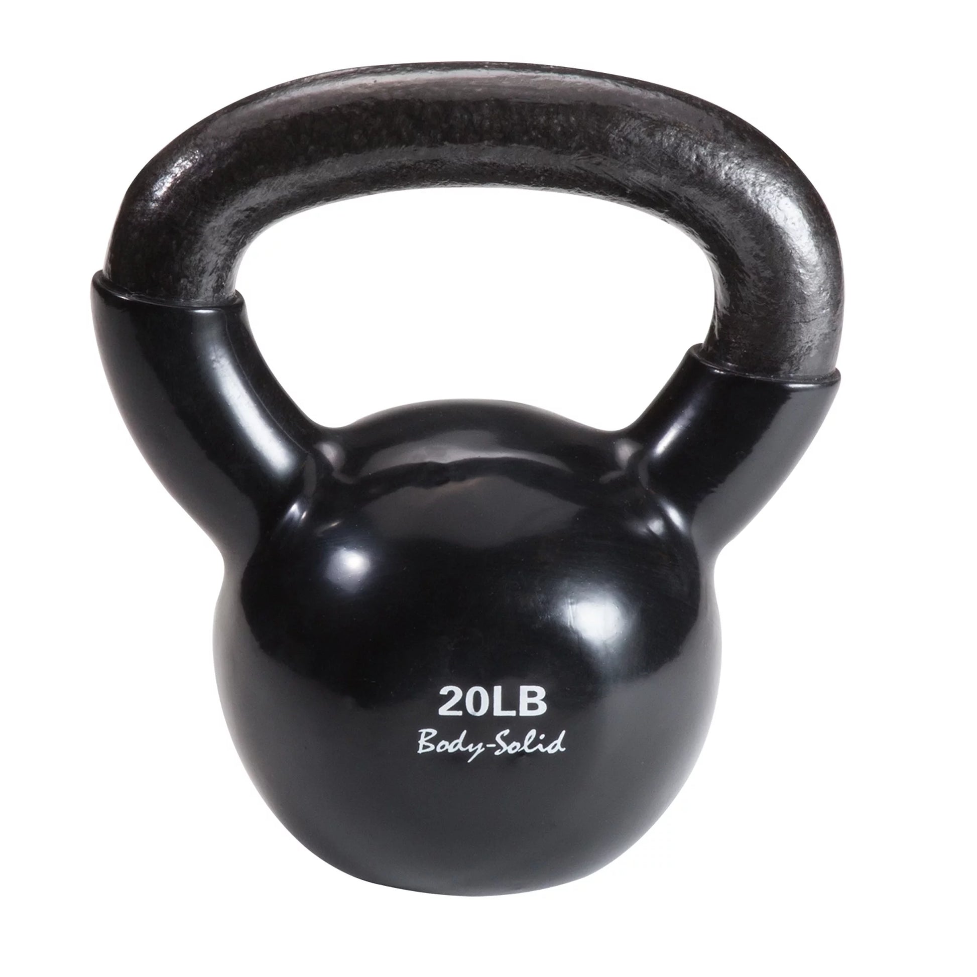 Ultimate KBVS105 Vinyl Kettlebell Set (5-30 lbs) for Total Body Workout