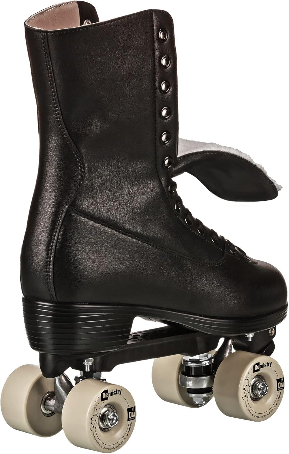 Elite Omni Artistic Rhythm Hightop Roller Skates Black Size M08/W09