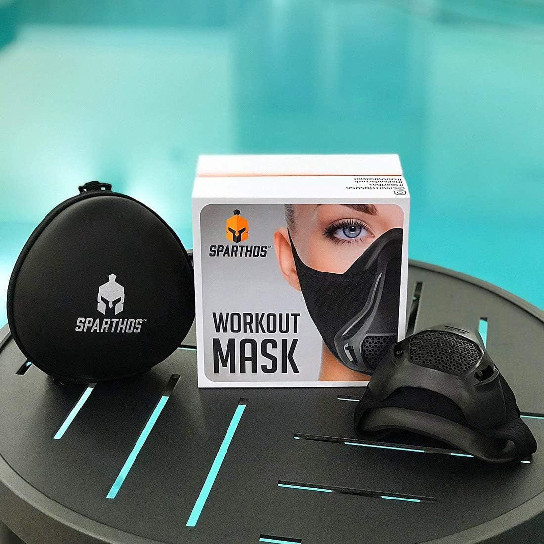 High Altitude Mask - Simulate High Altitudes - for Gym, Cardio, Fitness, Running, Endurance and HIIT Training [16 Breathing Levels]