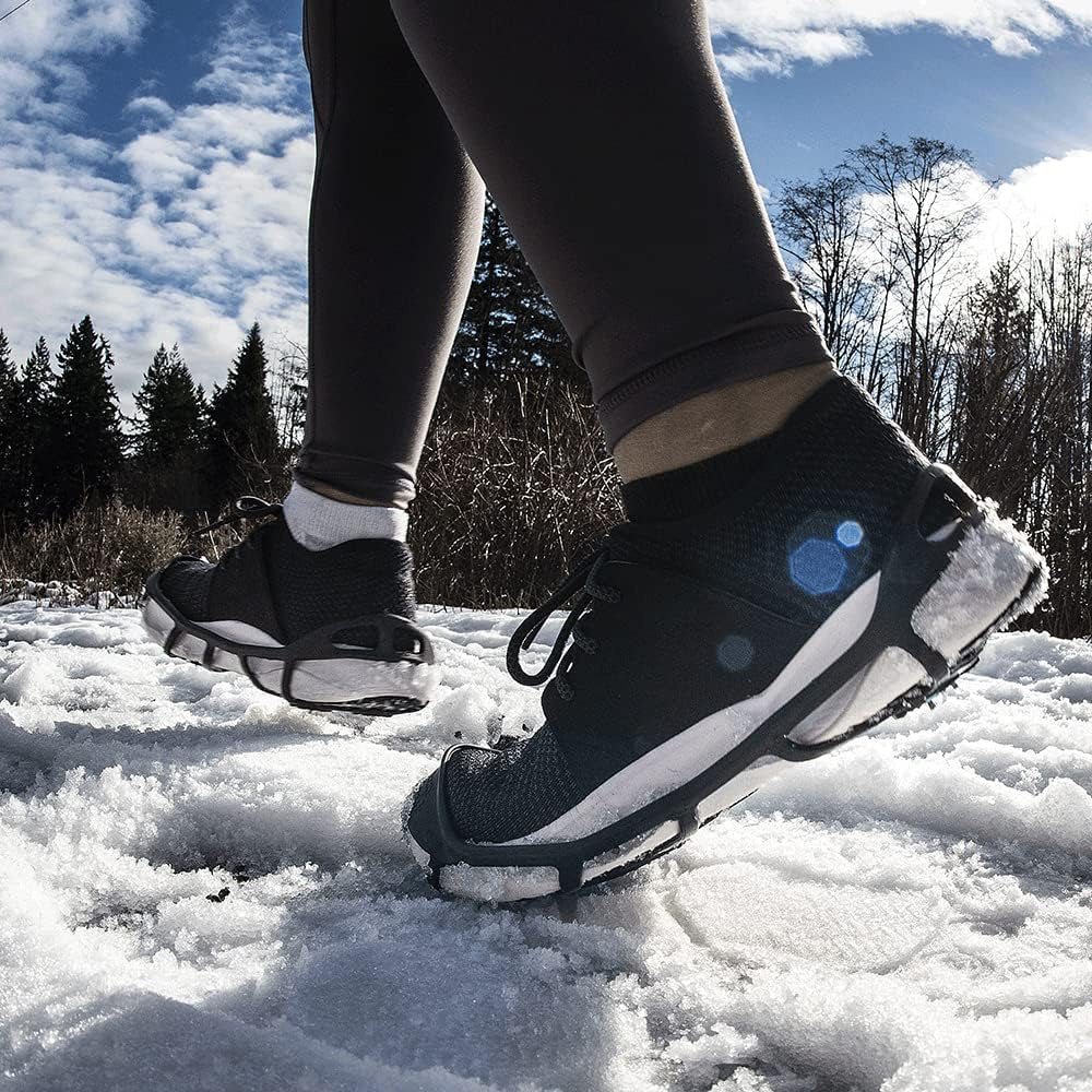 Everyday G3 Ice Cleats for Shoes & Boots - Traction Spikes for Men & Women to Improve Grip on Snow & Ice