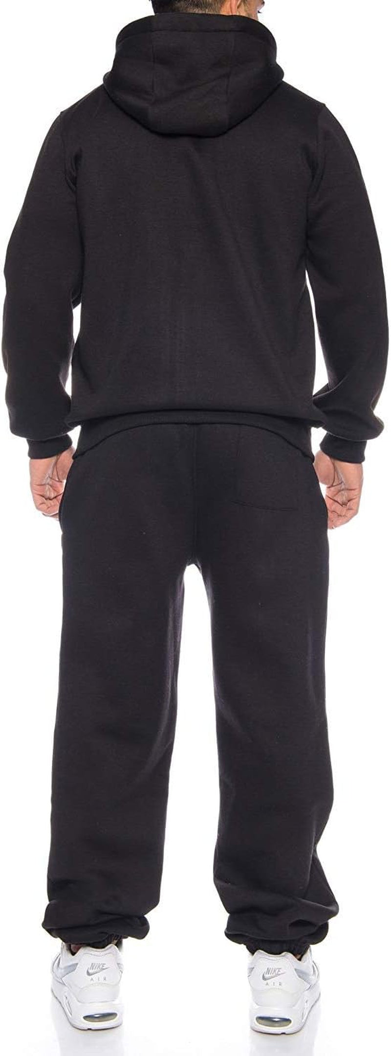 Sweatsuits for Men 2 Piece Tracksuit Sets Full Zip Hoodie Sweatpants for Men Casual Sports Jogging Suits S-4XL