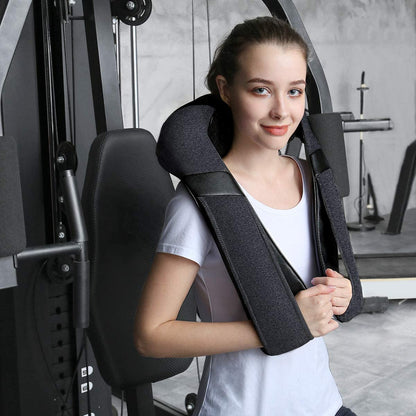 Neck Massager with Heat, Shiatsu Shoulder Massager, Electric Kneading Back Massager, Massage Pillow for Pain Relief Deep Tissue, Fathers Day Presents, Mothers Day,Christmas Gifts Get Well Soon