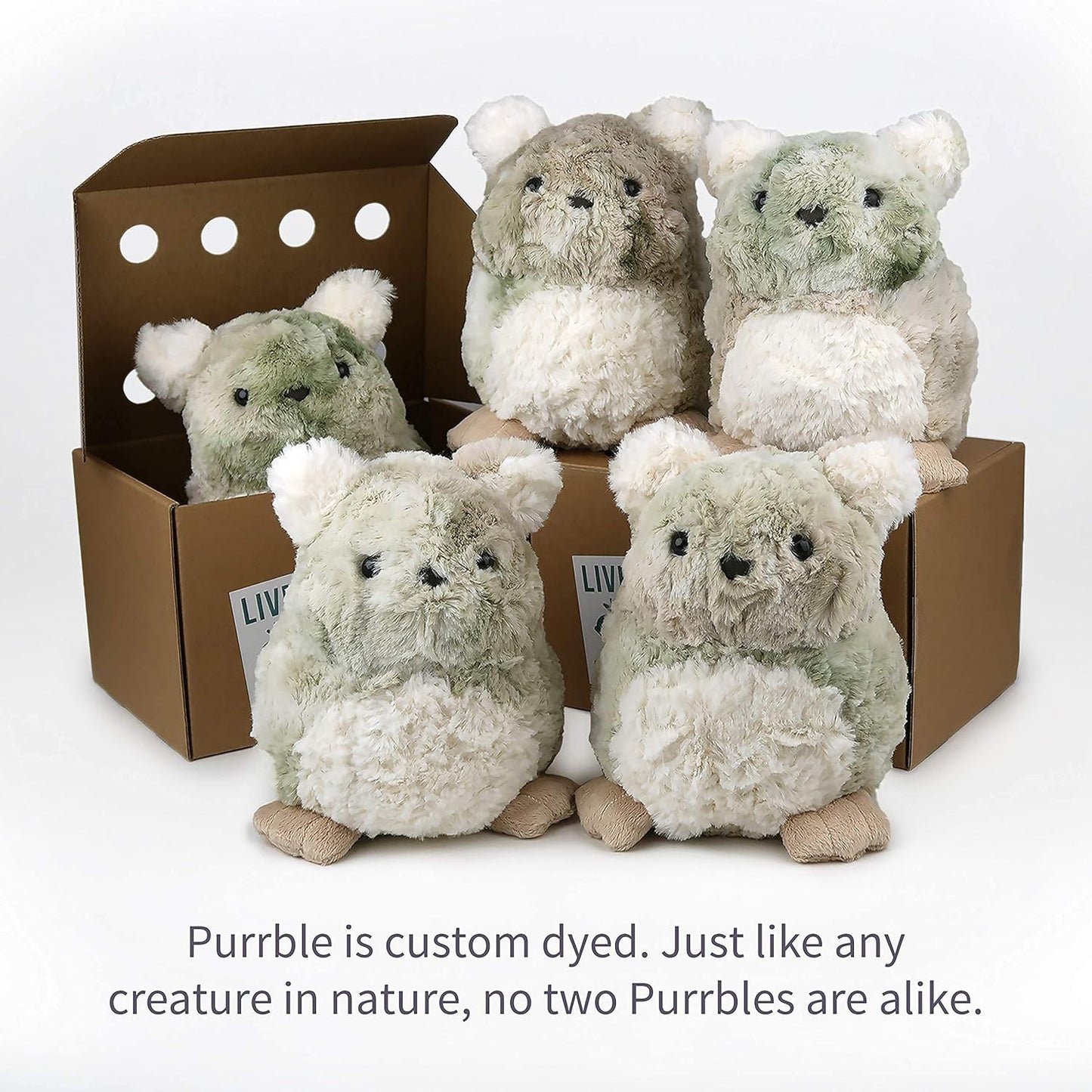 - Calming Toy Companion with Dynamic Heartbeat and Soothing Purr - Interactive Plush Companion for All Ages - Stuffed Animal Doll for Emotion Regulation - Cuddle and Pet Plushies