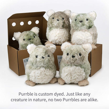 - Calming Toy Companion with Dynamic Heartbeat and Soothing Purr - Interactive Plush Companion for All Ages - Stuffed Animal Doll for Emotion Regulation - Cuddle and Pet Plushies