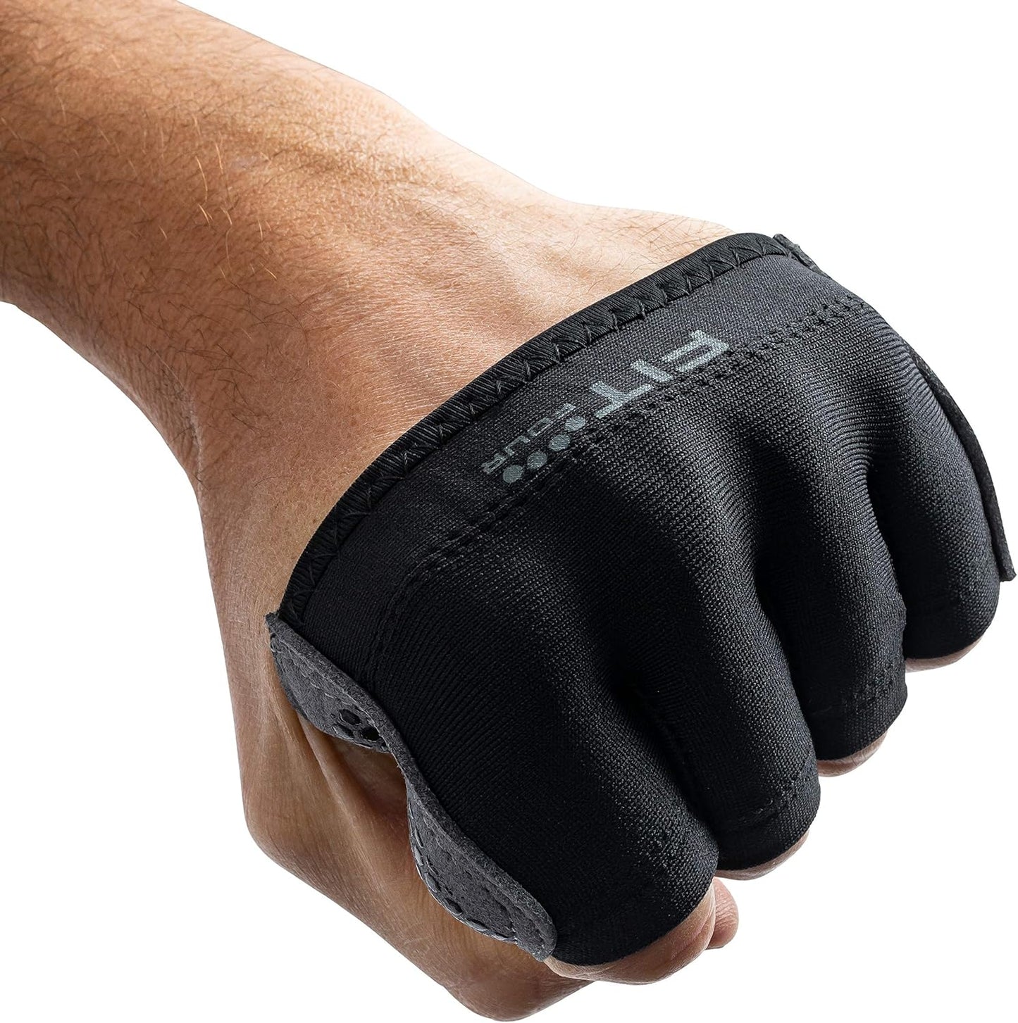 Weightlifting Gloves - the Gripper | Callus Guard WOD Workout Gloves for Cross Training Fit Athletes - Enhanced Silicone Grip Palm