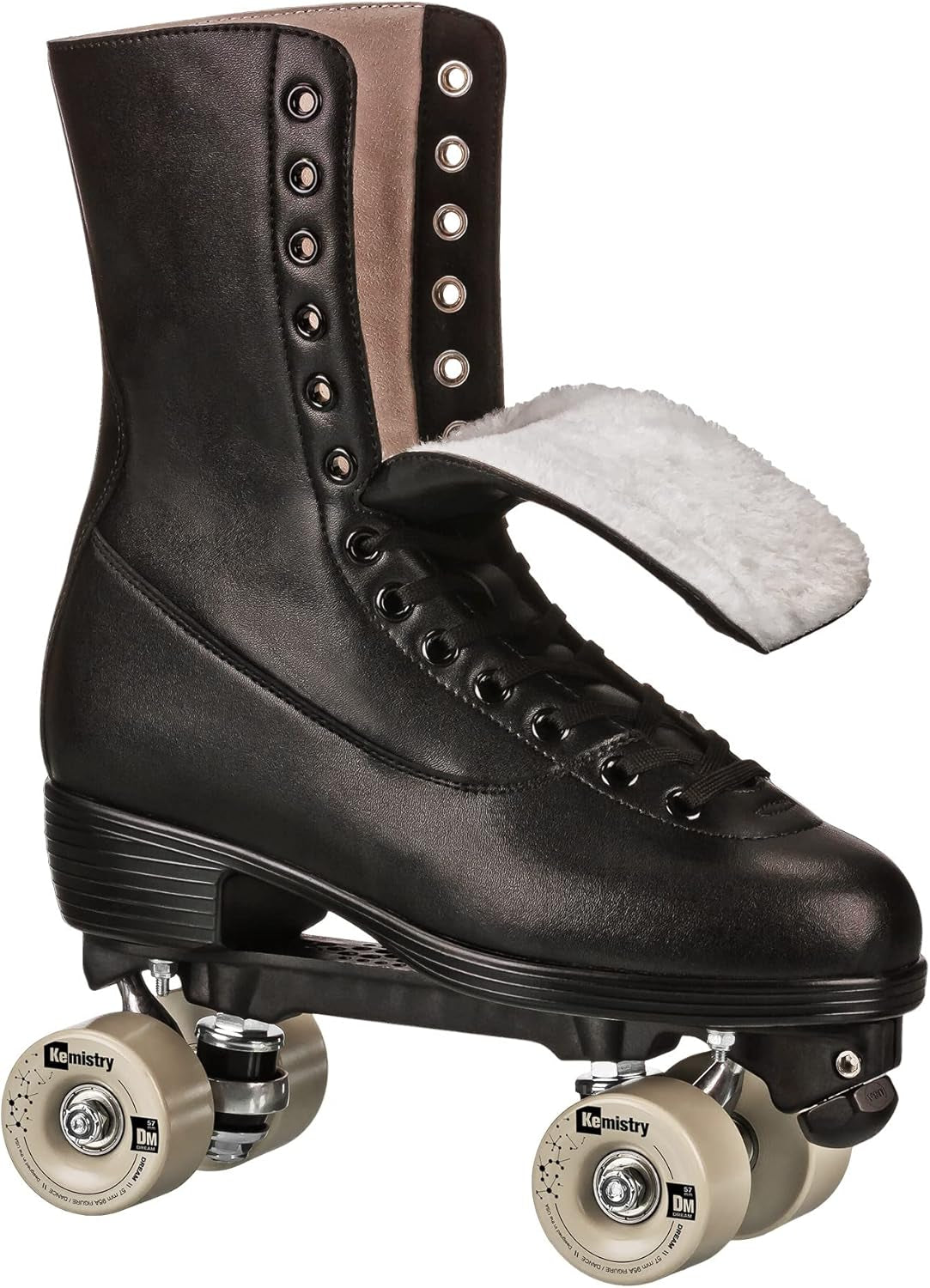 Elite Omni Artistic Rhythm Hightop Roller Skates Black Size M08/W09