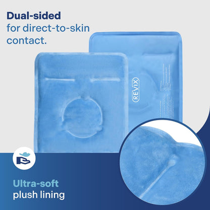 Ice Pack for Knee Pain Relief, Reusable Gel Ice Wrap for Leg Injuries, Swelling, Knee Replacement Surgery, Cold Compress Therapy for Arthritis, Meniscus Tear and ACL Blue