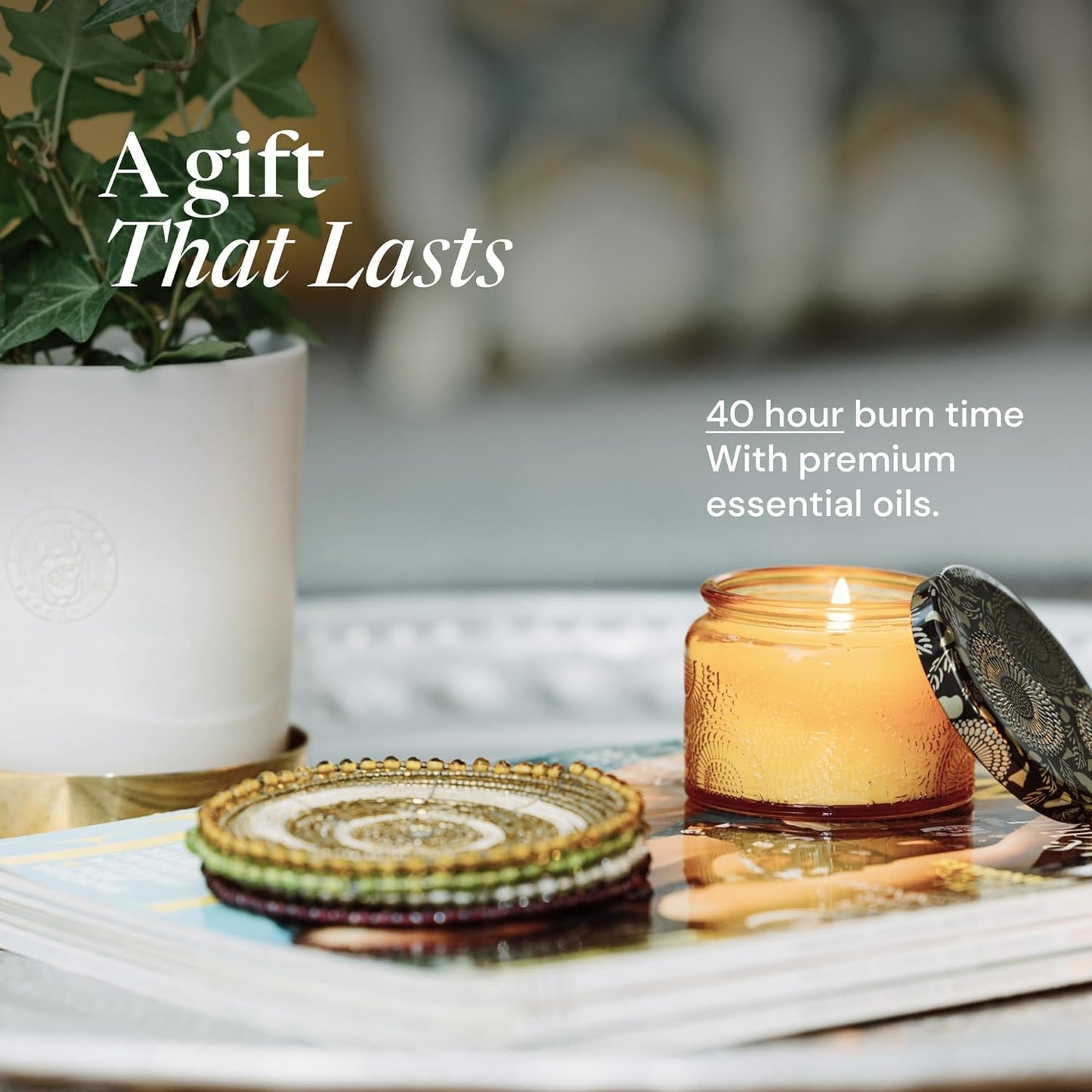 Aromatherapy Candle Gift Set for Women - Scented Candles for Home - Unique Birthday, Bridesmaid, Housewarming Candle Set with Scented Sachets - Present Ideas for Women