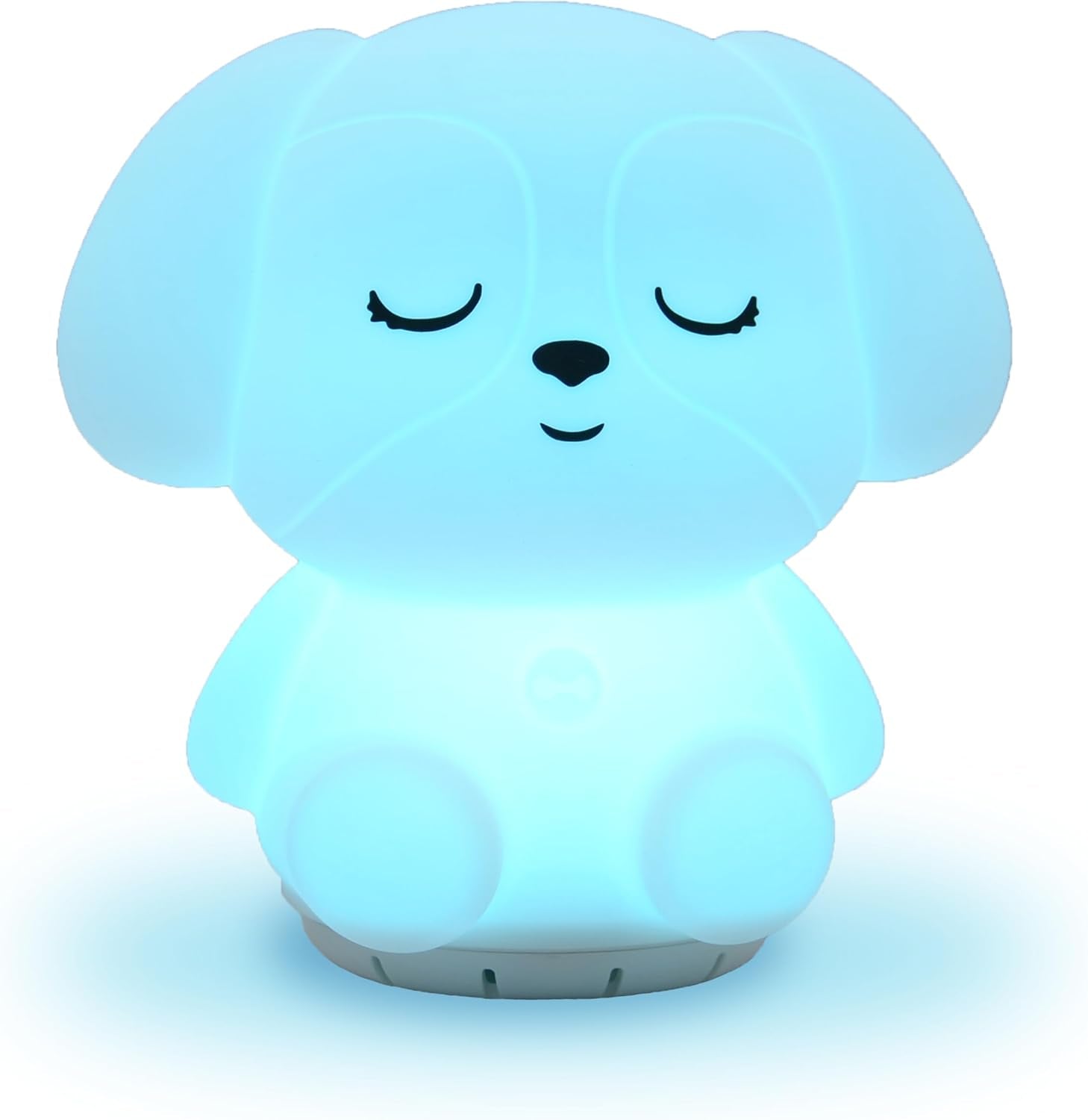 Mindfulness 'Breathing Puppy' | 4-7-8 Guided Visual Meditation Breathing Light | 3 in 1 Device with Night Light & Noise Machine for ADHD Anxiety Stress Relief Sleep - Gift for Kids Adult Women Men