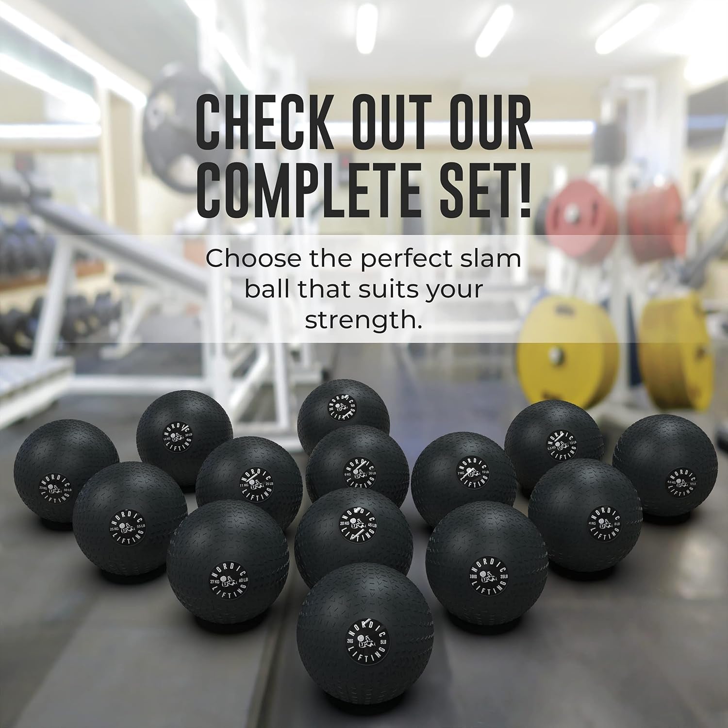 Dead Weight Slam Ball for Crossfit - Textured Slamball for Core & Fitness Training