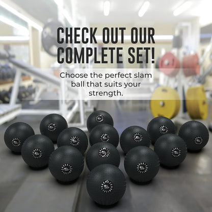 Dead Weight Slam Ball for Crossfit - Textured Slamball for Core & Fitness Training