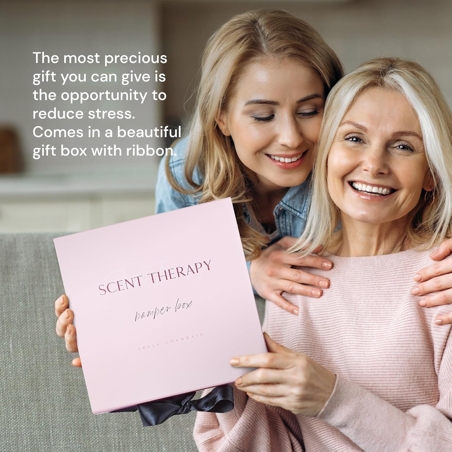 Aromatherapy Candle Gift Set for Women - Scented Candles for Home - Unique Birthday, Bridesmaid, Housewarming Candle Set with Scented Sachets - Present Ideas for Women