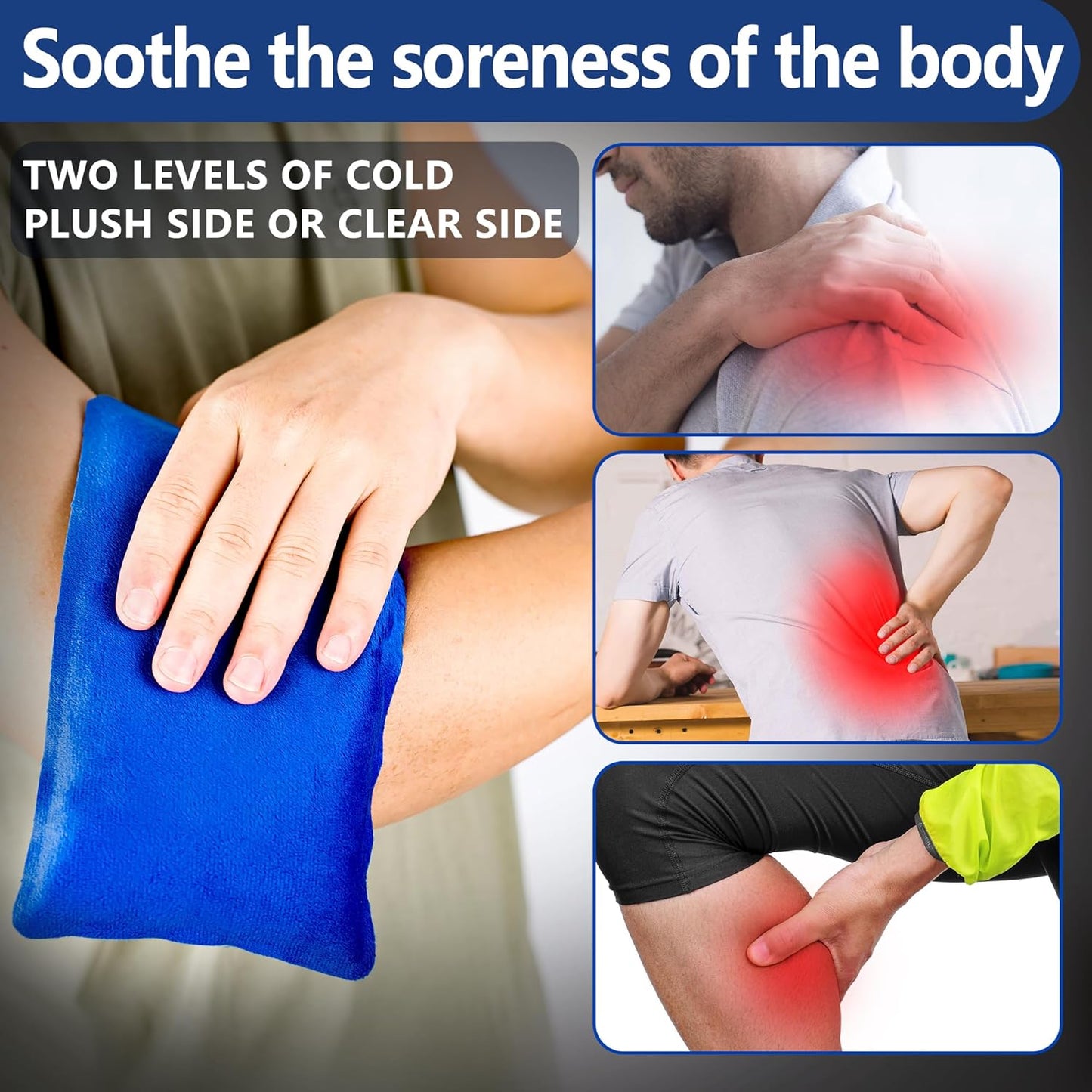 Hot/Cold Reusable Gel Bead Pack