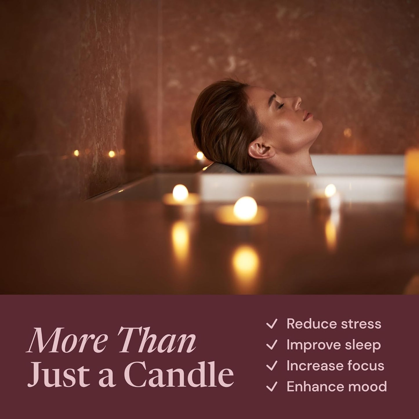 Aromatherapy Candle Gift Set for Women - Scented Candles for Home - Unique Birthday, Bridesmaid, Housewarming Candle Set with Scented Sachets - Present Ideas for Women