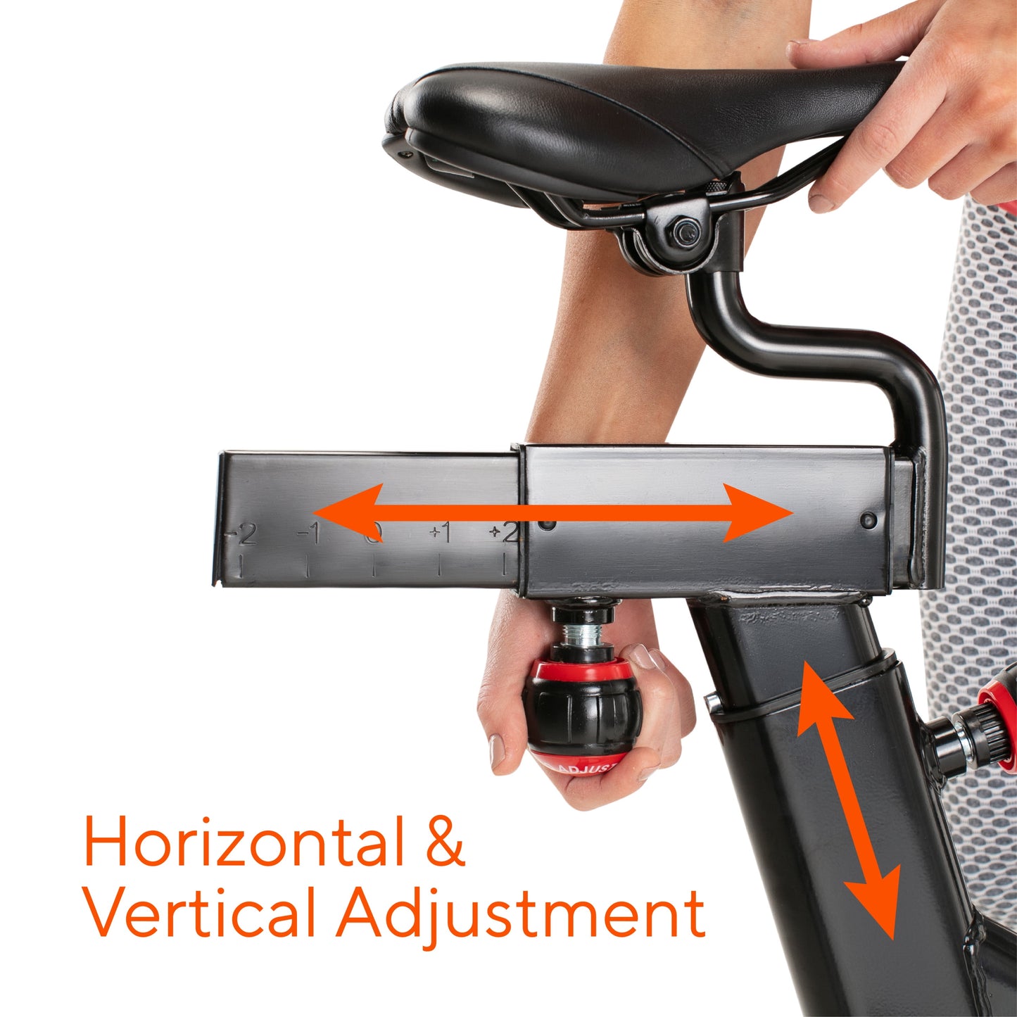 Rev Up Your Workout with the 500 SPX Indoor Cycle Featuring an Adjustable Racing Seat!