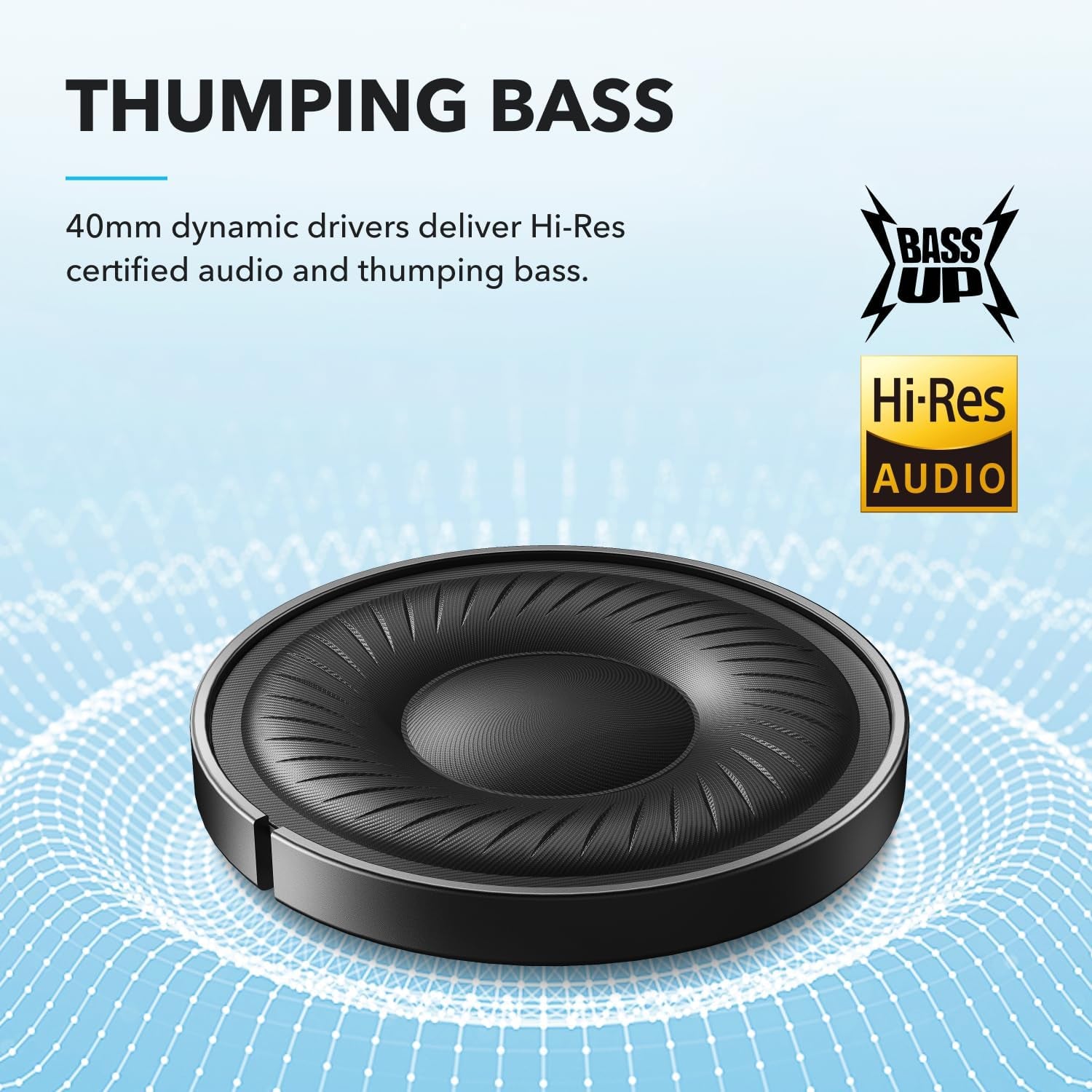 by  Q20I Hybrid Active Noise Cancelling Headphones, Wireless Over-Ear Bluetooth, 40H Long ANC Playtime, Hi-Res Audio, Big Bass, Customize via an App, Transparency Mode (White)