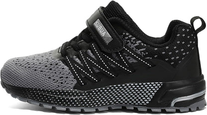 Kids Sneakers for Boys Girls Running Tennis Shoes Lightweight Breathable Sport Athletic