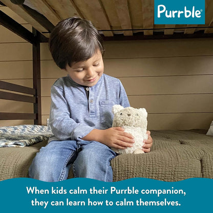 - Calming Toy Companion with Dynamic Heartbeat and Soothing Purr - Interactive Plush Companion for All Ages - Stuffed Animal Doll for Emotion Regulation - Cuddle and Pet Plushies