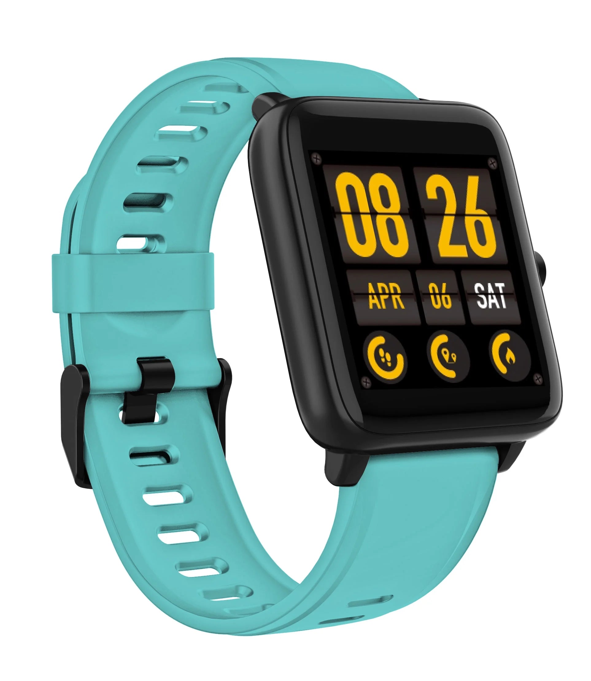Vibe Lite Smartwatch Fitness Trackers in Teal Color