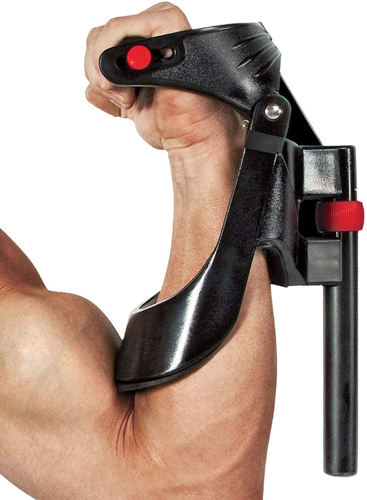 Wrist and Forearm Developer/Strengthener Home Gym Gear - Wedge Multi-Coloured, 9X4X1"