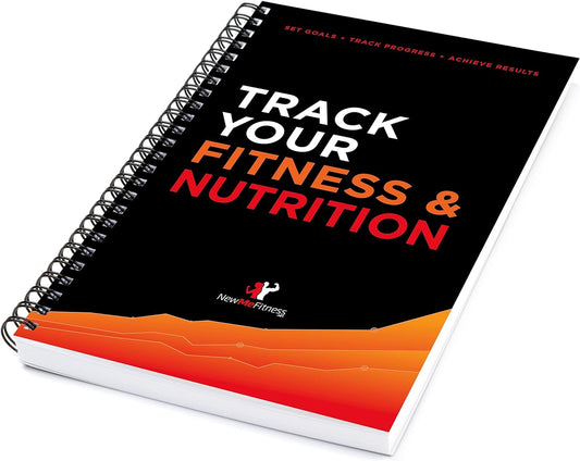 Journal for Women & Men, Food & Workout Journal, Planner Log Book to Track Weight Loss, Muscle Gain, Home Gym Exercise, Bodybuilding Progress, Daily Nutrition & Personal Health Tracker