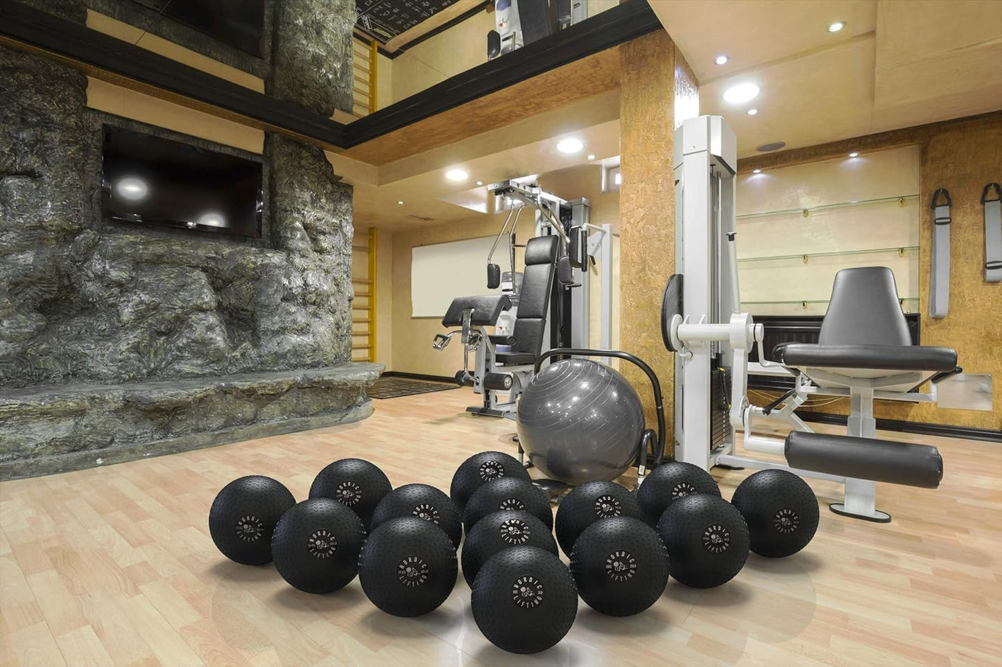 Dead Weight Slam Ball for Crossfit - Textured Slamball for Core & Fitness Training