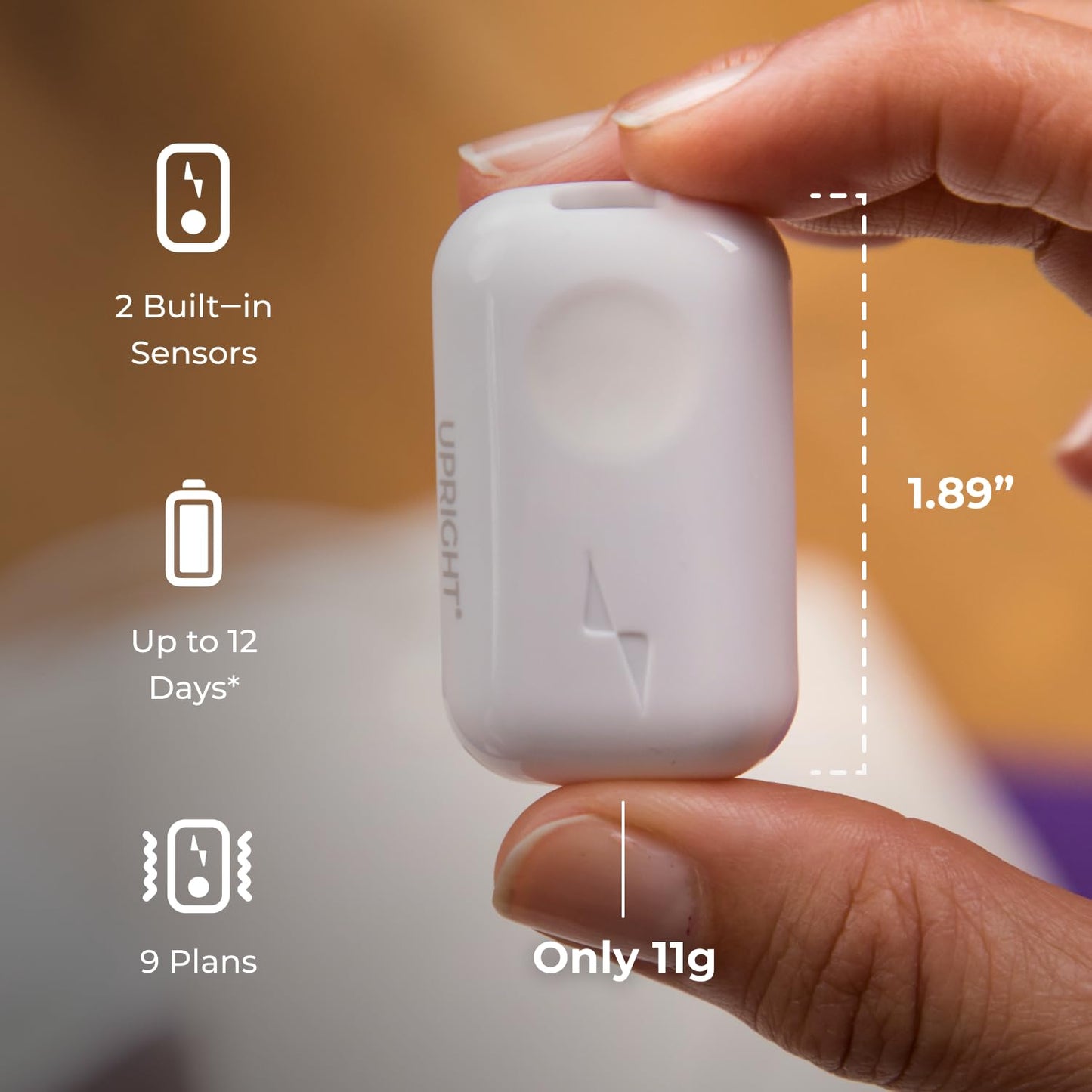 2 Premium | Posture Corrector Trainer & Tracker for Women & Men with Smart App