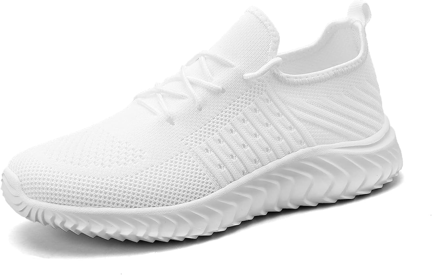 Mens Walking Shoes Mesh Sneakers Road Running Shoes Tennis Trainers Slip-On Athletic Lightweight Breathable Outdoor Shoe