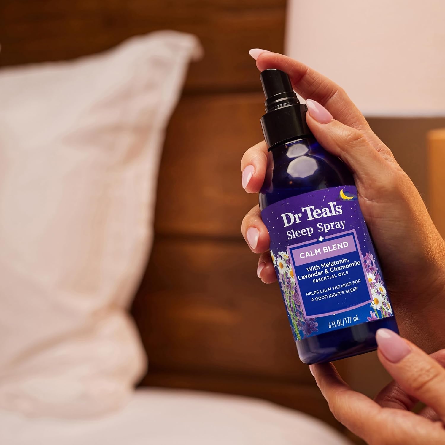 Sleep Spray with Melatonin & Essential Oil Blend, 6 Fl Oz (Pack of 3)