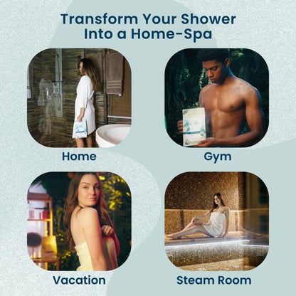 Shower Steamers Aromatherapy 15 Pack - Christmas Gifts for Women, Stocking Stuffers, Birthday Gifts for Mom, White Elephant Gift, Travel Essentials, Self Care - Eucalyptus