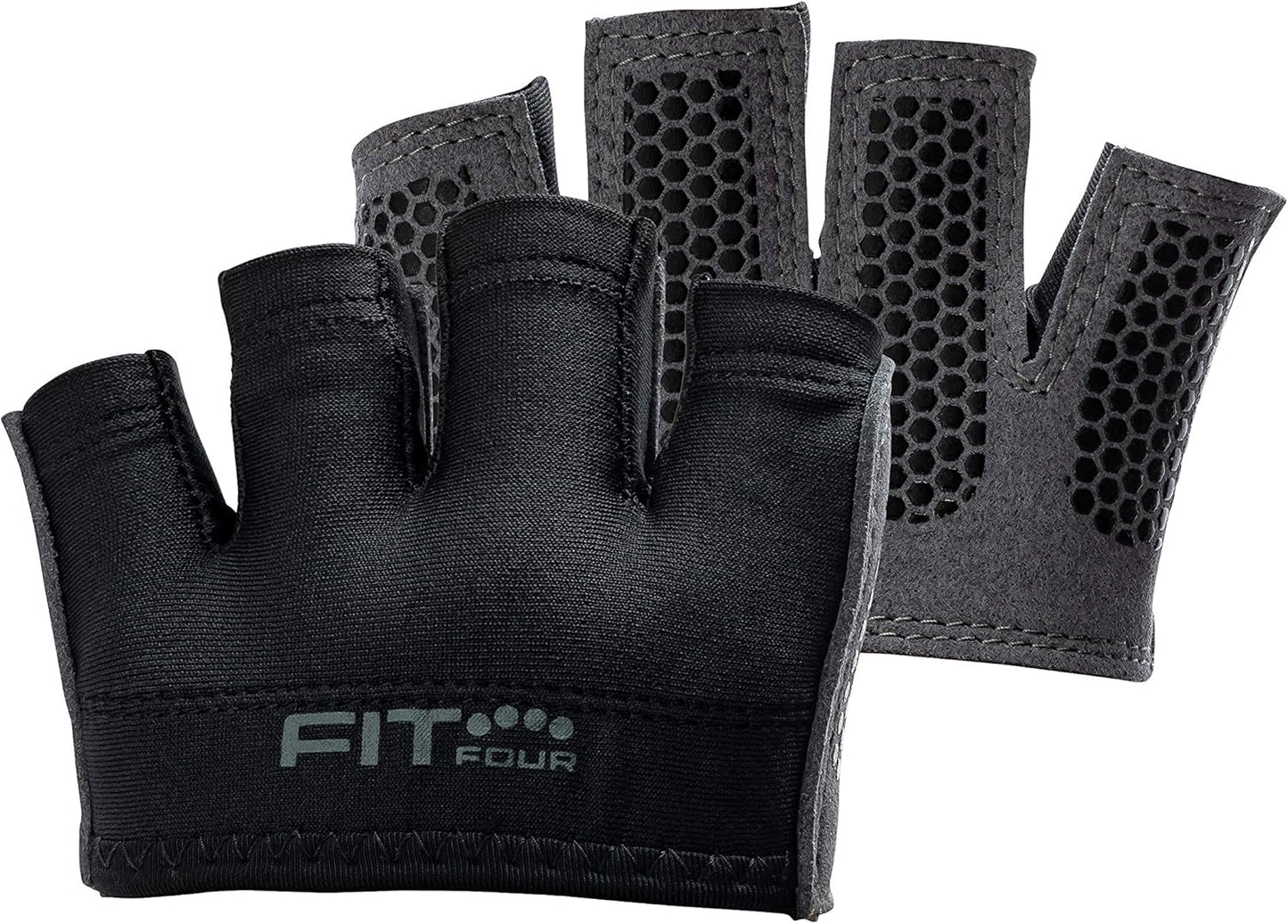 Weightlifting Gloves - the Gripper | Callus Guard WOD Workout Gloves for Cross Training Fit Athletes - Enhanced Silicone Grip Palm