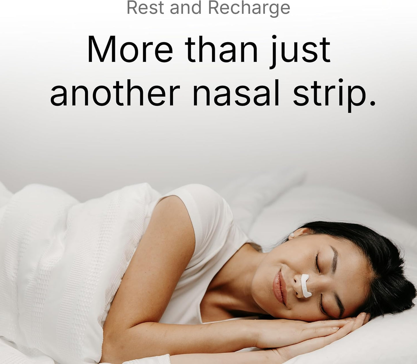 Breathing Nasal Strip Starter Kit (15 Count, Black) - Boost Oxygen , Reduce Snoring, Improve Sleep Quality - Sweat Resistant, Skin Safe Nasal Strips - Extra Strength Snoring Solution