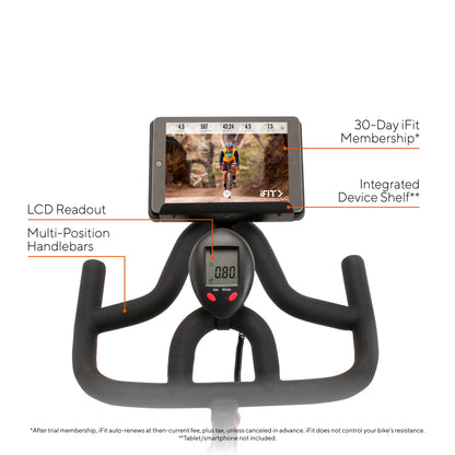 Rev Up Your Workout with the 500 SPX Indoor Cycle Featuring an Adjustable Racing Seat!