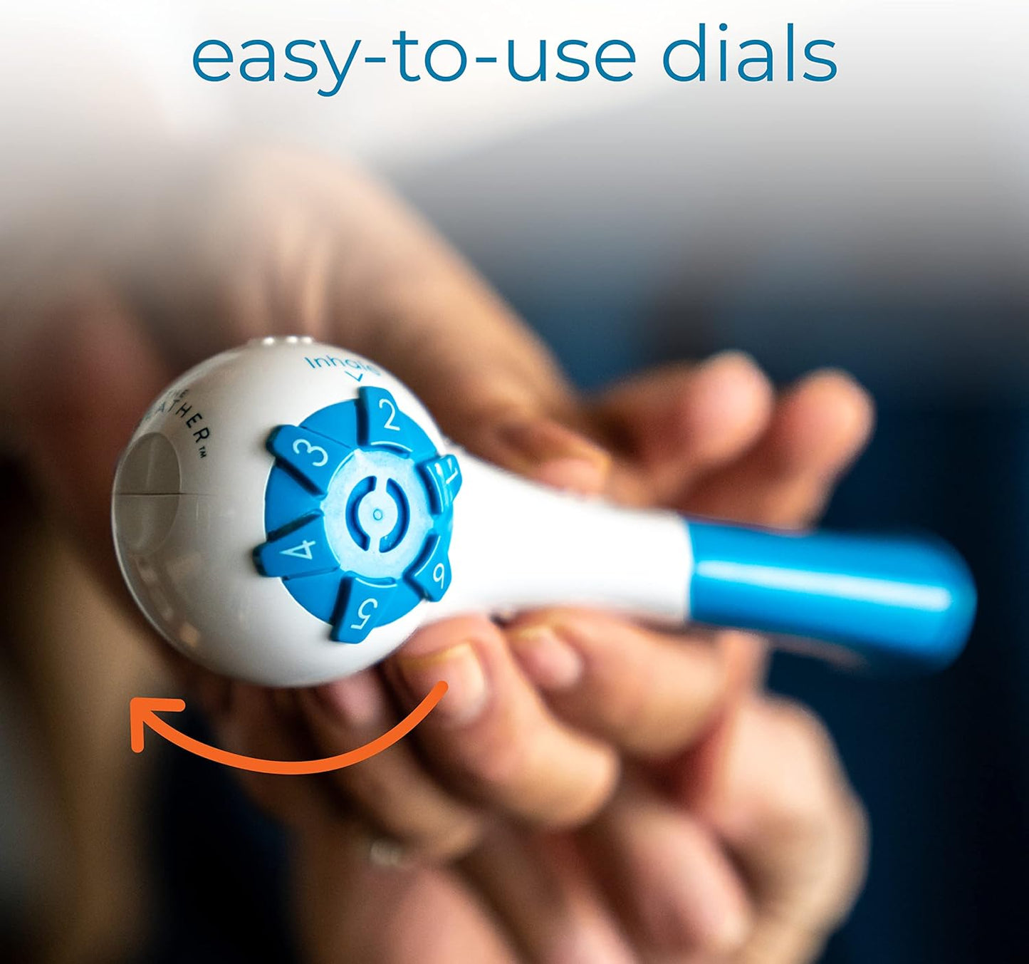 │ Natural Breathing Exerciser Trainer for Drug-Free Respiratory Therapy │ Breathe Easier with Stronger Lungs │ Guided Mobile Training App Included