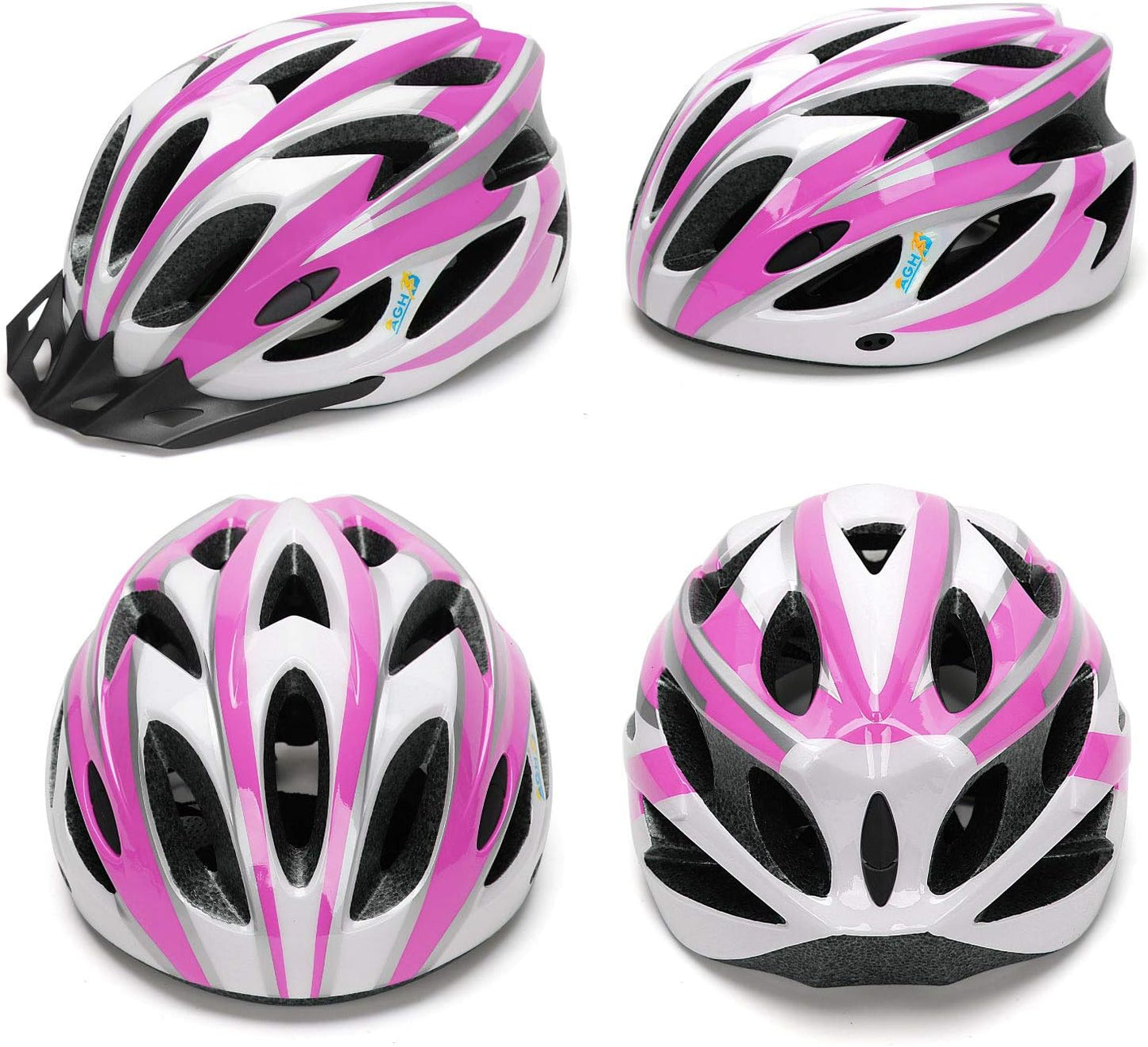 Adult Bike Helmet, Lightweight Bike Bicycle Helmets for Women Men, Adult Helmet with Detachable Visor